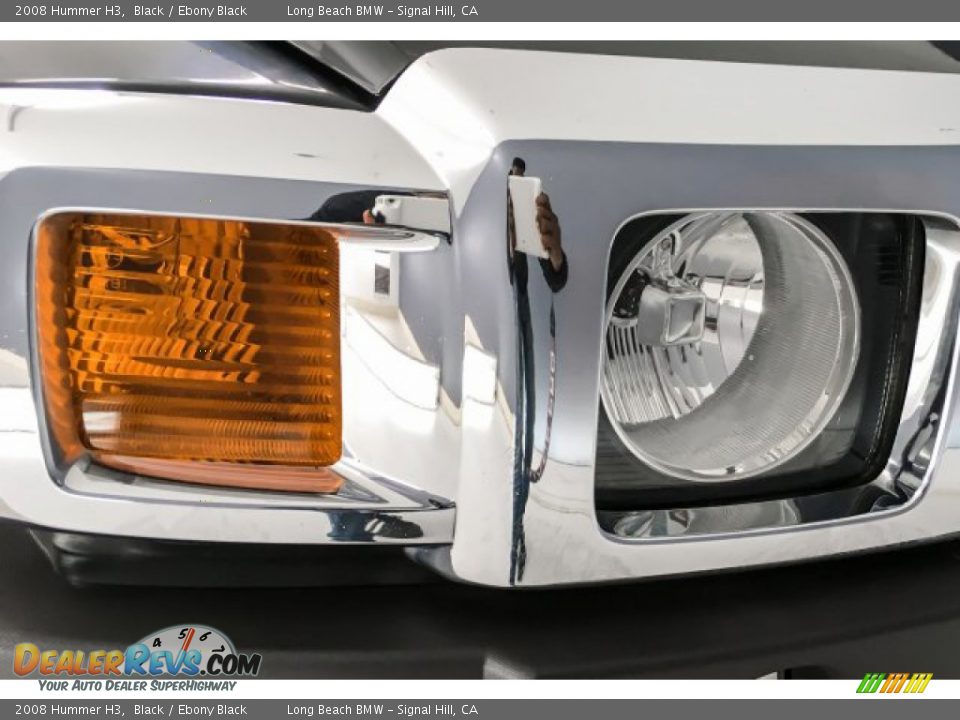 2008 Hummer H3 Black / Ebony Black Photo #29