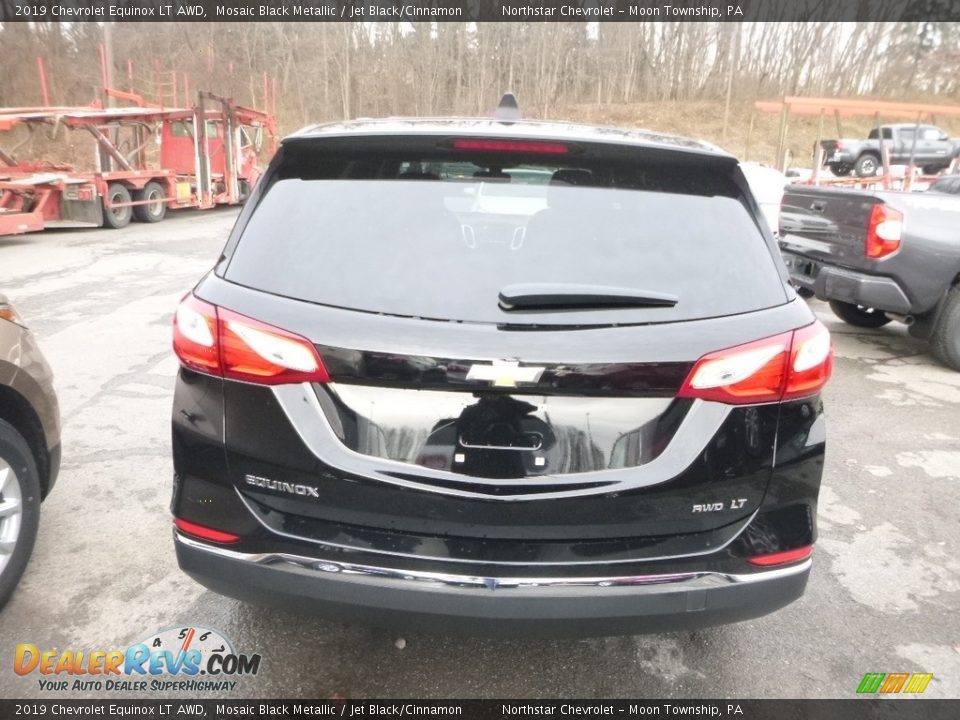 2019 Chevrolet Equinox LT AWD Mosaic Black Metallic / Jet Black/Cinnamon Photo #5