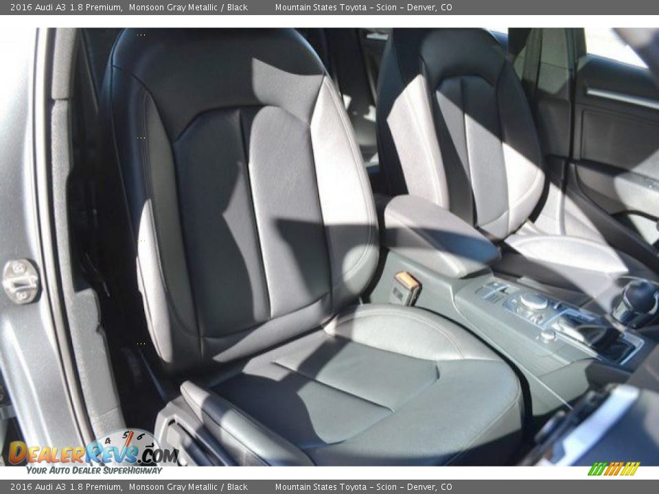 2016 Audi A3 1.8 Premium Monsoon Gray Metallic / Black Photo #19