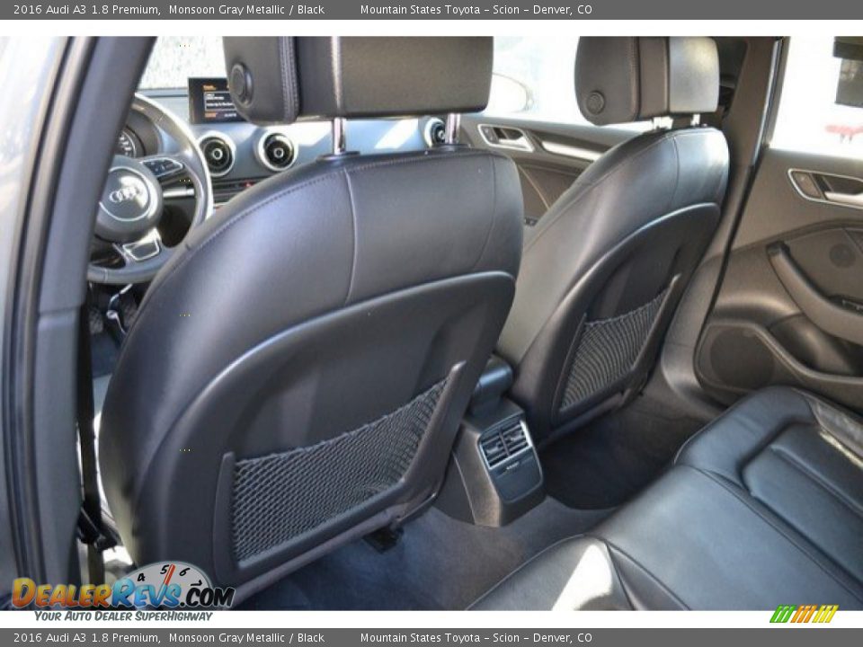 2016 Audi A3 1.8 Premium Monsoon Gray Metallic / Black Photo #20