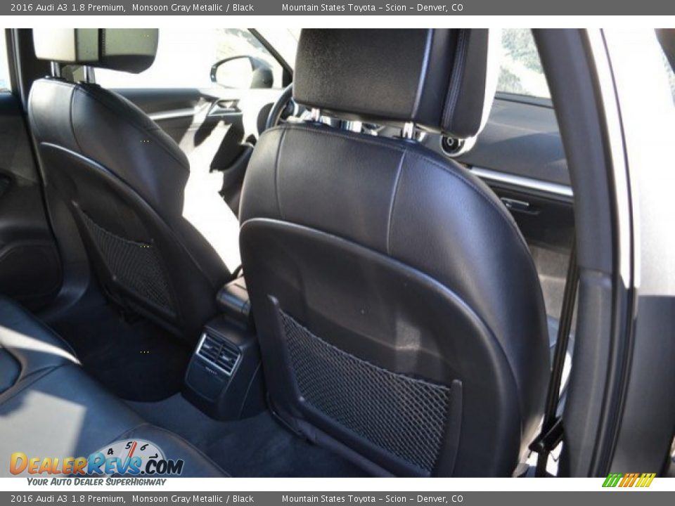 2016 Audi A3 1.8 Premium Monsoon Gray Metallic / Black Photo #22