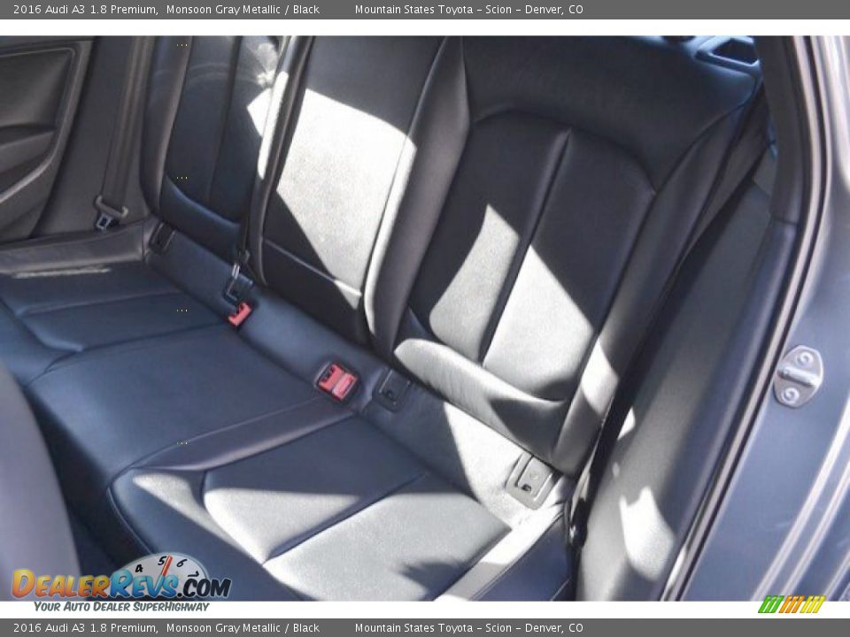 2016 Audi A3 1.8 Premium Monsoon Gray Metallic / Black Photo #23