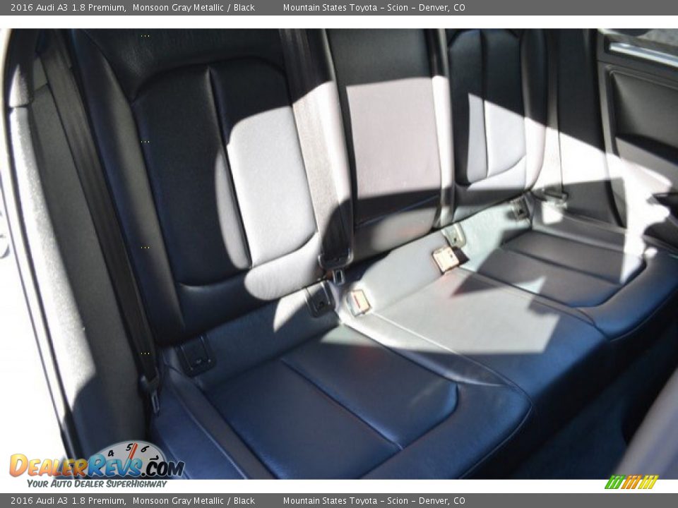 2016 Audi A3 1.8 Premium Monsoon Gray Metallic / Black Photo #24