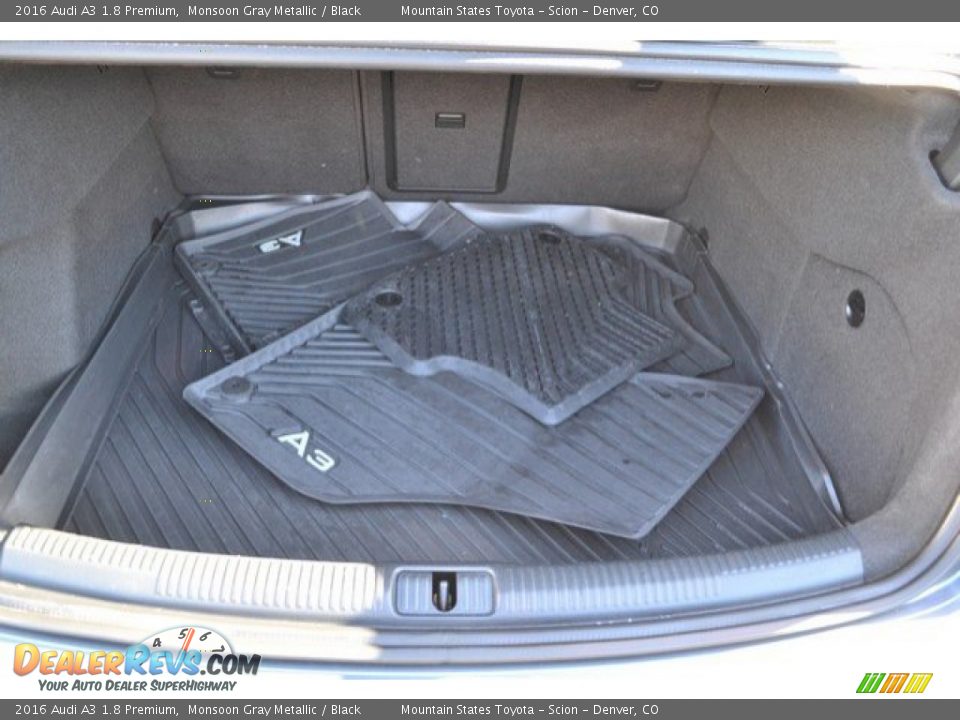 2016 Audi A3 1.8 Premium Monsoon Gray Metallic / Black Photo #27