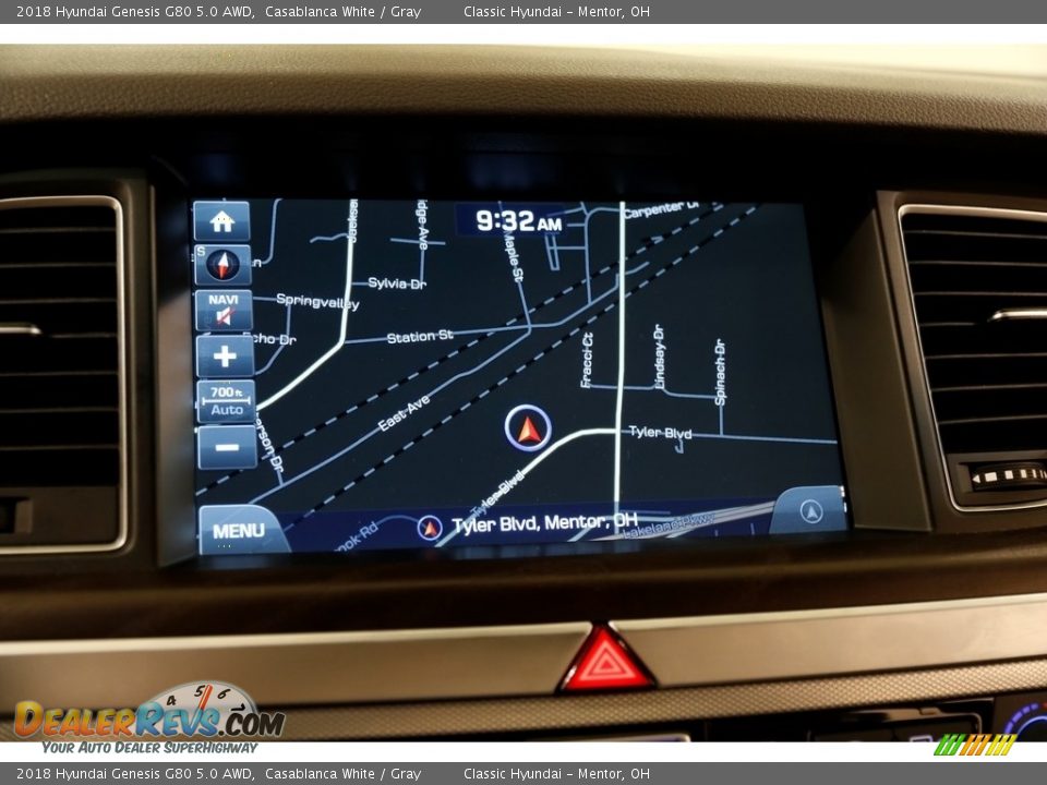 Navigation of 2018 Hyundai Genesis G80 5.0 AWD Photo #11