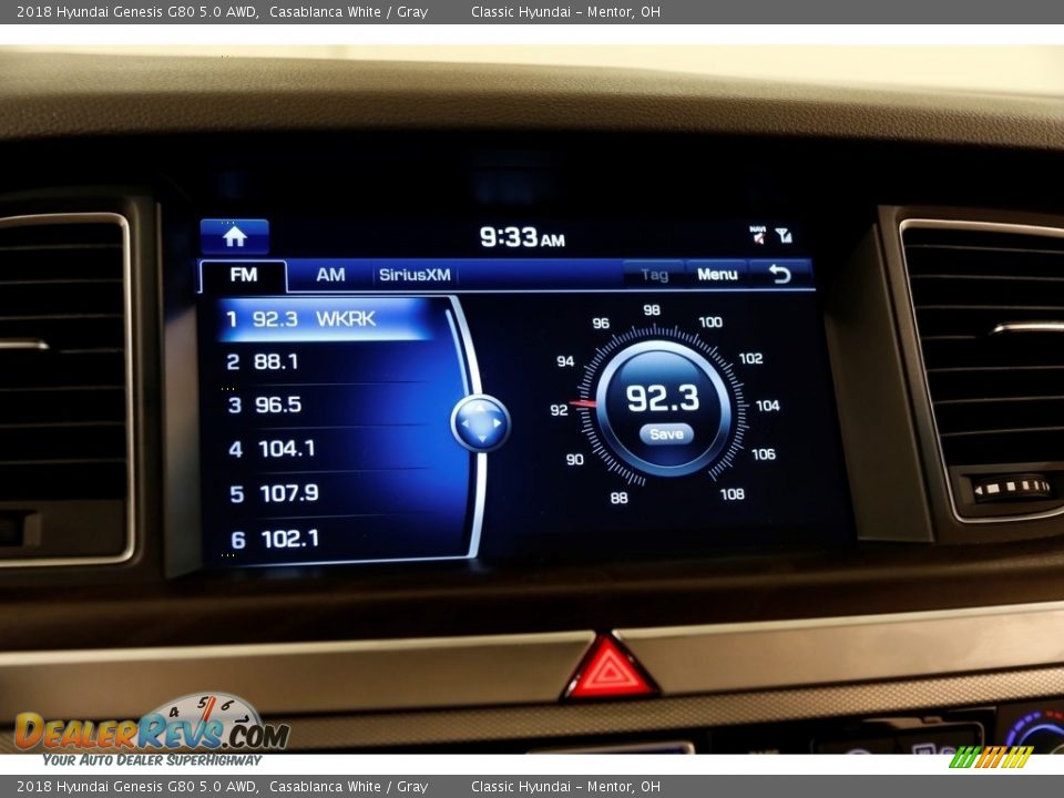 Controls of 2018 Hyundai Genesis G80 5.0 AWD Photo #13