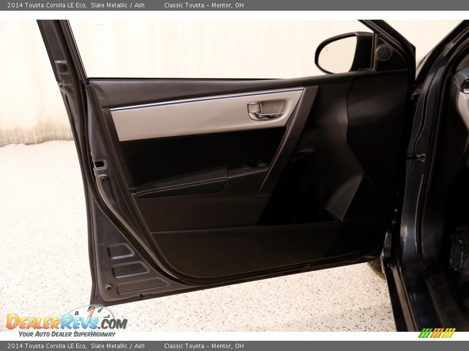 2014 Toyota Corolla LE Eco Slate Metallic / Ash Photo #4
