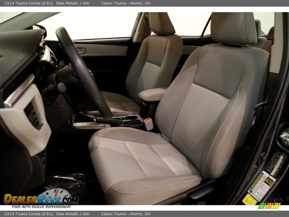 2014 Toyota Corolla LE Eco Slate Metallic / Ash Photo #5