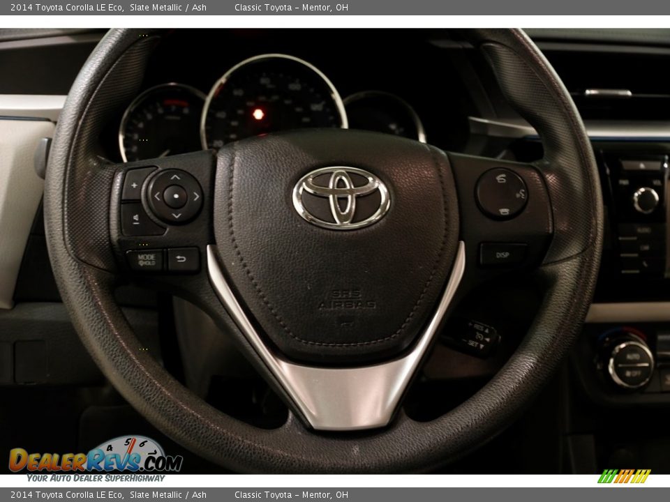 2014 Toyota Corolla LE Eco Slate Metallic / Ash Photo #6