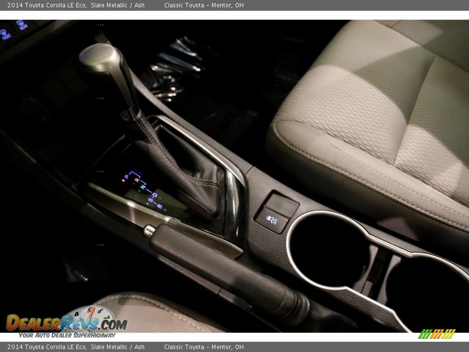 2014 Toyota Corolla LE Eco Slate Metallic / Ash Photo #11