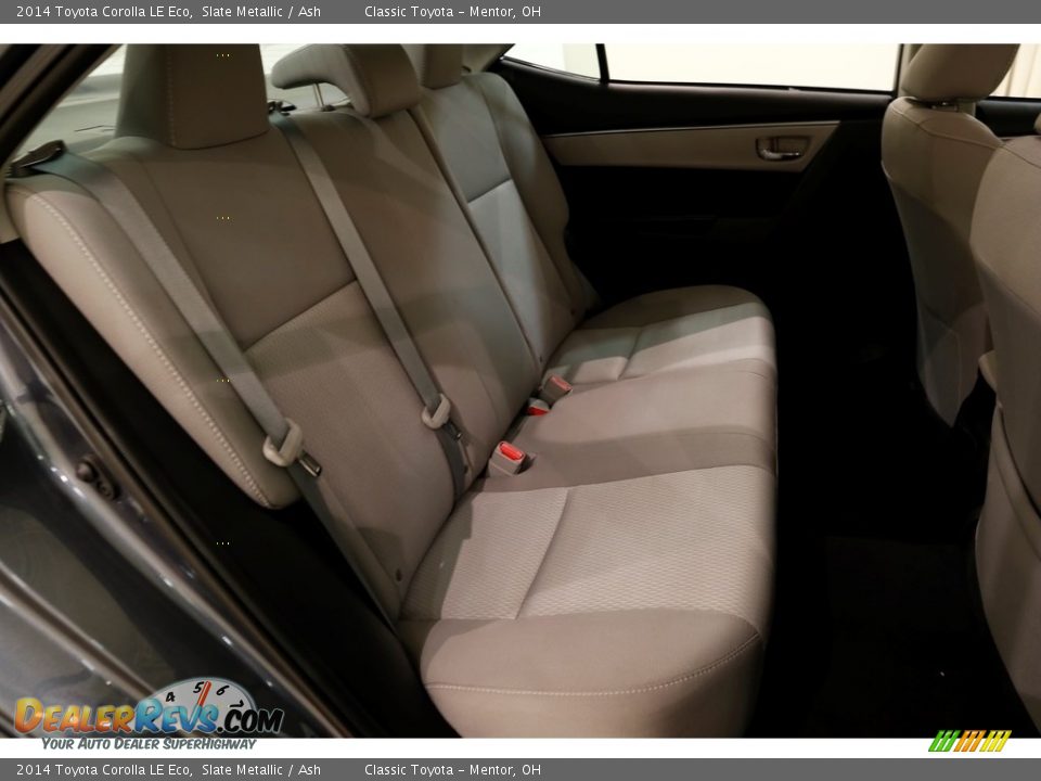 2014 Toyota Corolla LE Eco Slate Metallic / Ash Photo #13