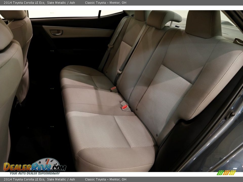 2014 Toyota Corolla LE Eco Slate Metallic / Ash Photo #14