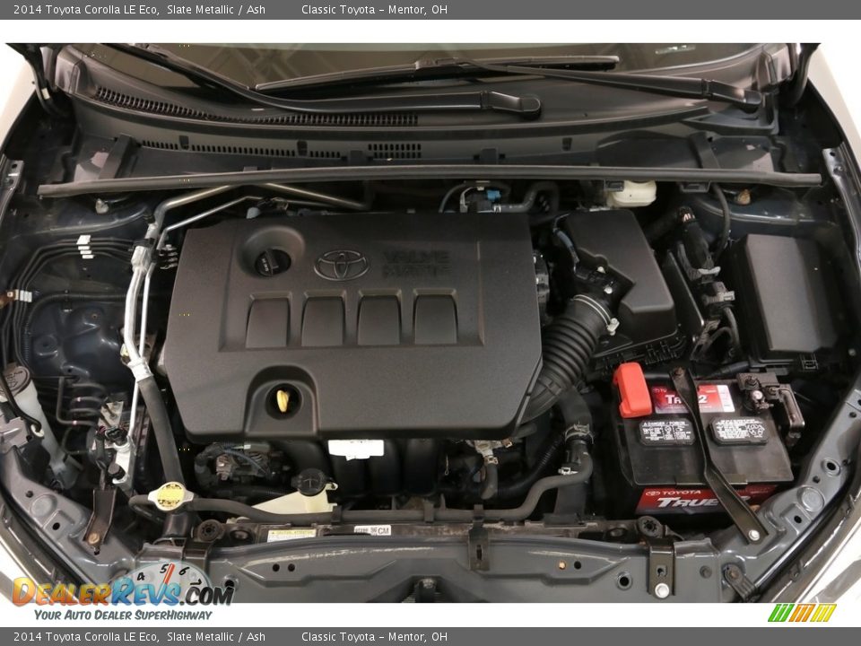 2014 Toyota Corolla LE Eco Slate Metallic / Ash Photo #16
