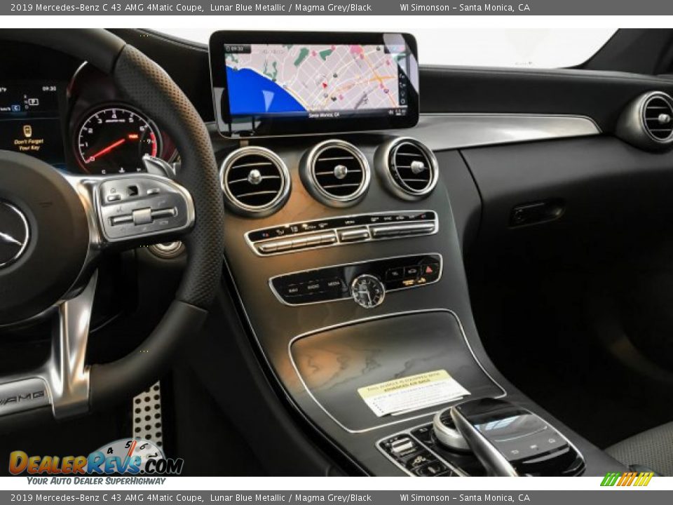 Dashboard of 2019 Mercedes-Benz C 43 AMG 4Matic Coupe Photo #6