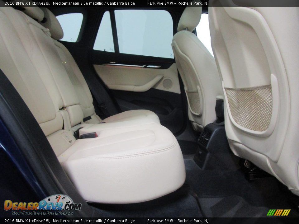 2016 BMW X1 xDrive28i Mediterranean Blue metallic / Canberra Beige Photo #18