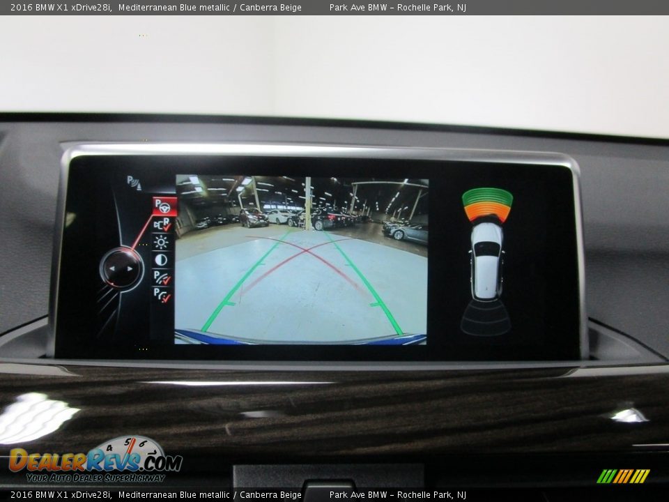 2016 BMW X1 xDrive28i Mediterranean Blue metallic / Canberra Beige Photo #26