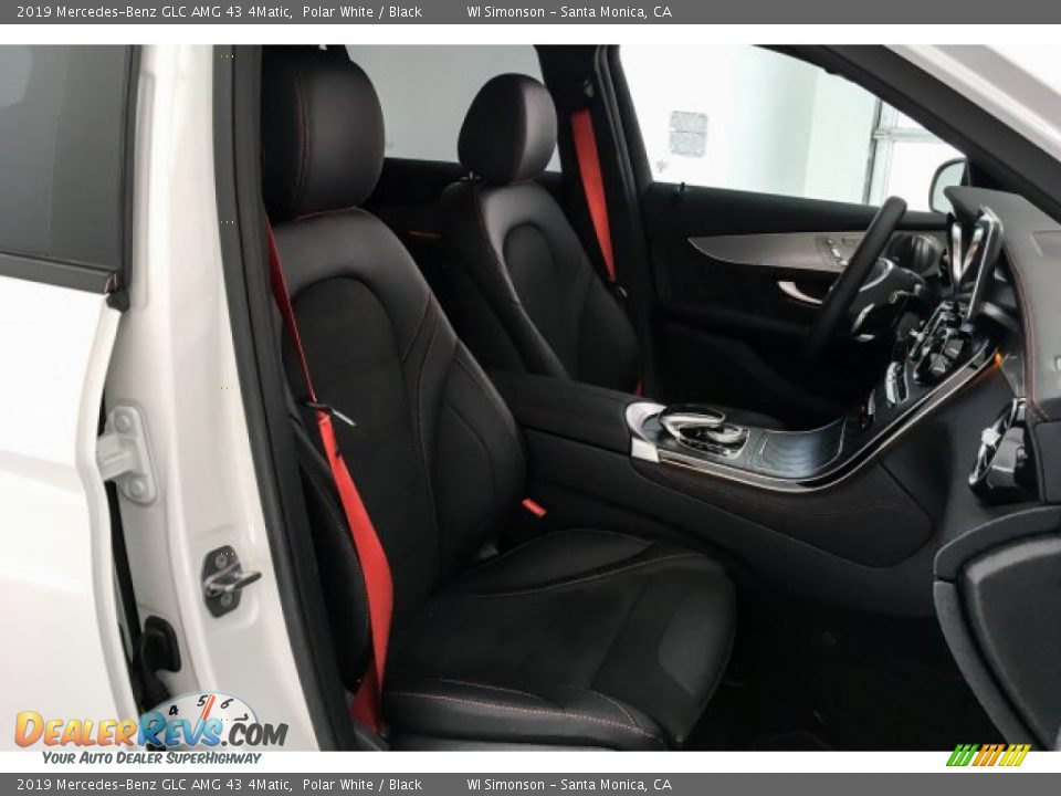 2019 Mercedes-Benz GLC AMG 43 4Matic Polar White / Black Photo #6