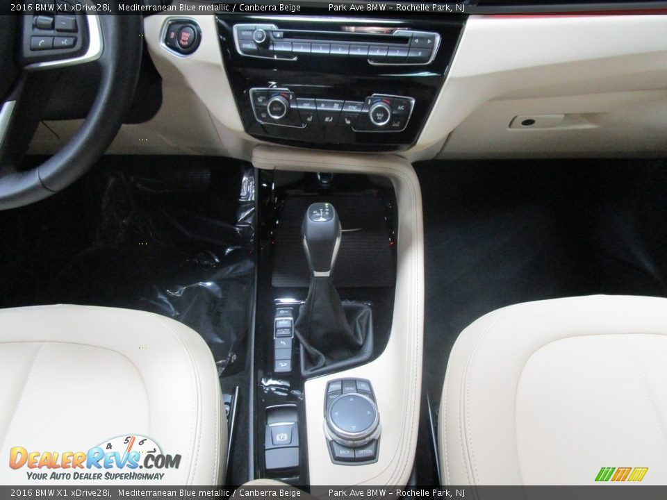 2016 BMW X1 xDrive28i Mediterranean Blue metallic / Canberra Beige Photo #27