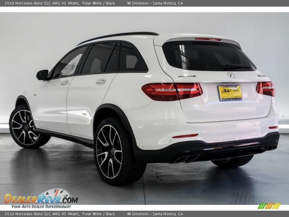 2019 Mercedes-Benz GLC AMG 43 4Matic Polar White / Black Photo #10