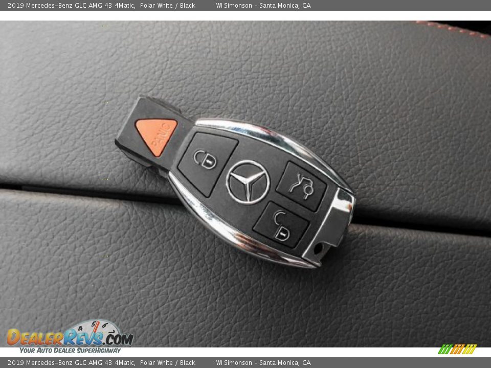 2019 Mercedes-Benz GLC AMG 43 4Matic Polar White / Black Photo #11