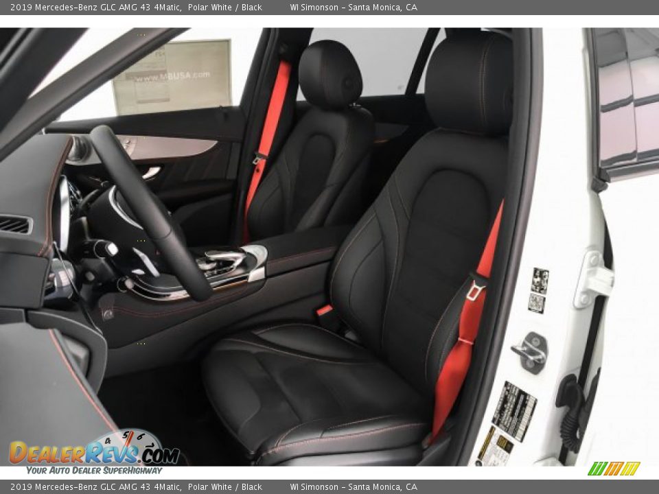 2019 Mercedes-Benz GLC AMG 43 4Matic Polar White / Black Photo #15