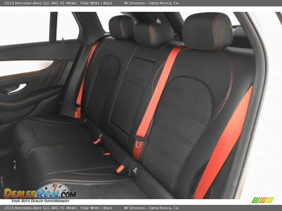 2019 Mercedes-Benz GLC AMG 43 4Matic Polar White / Black Photo #17