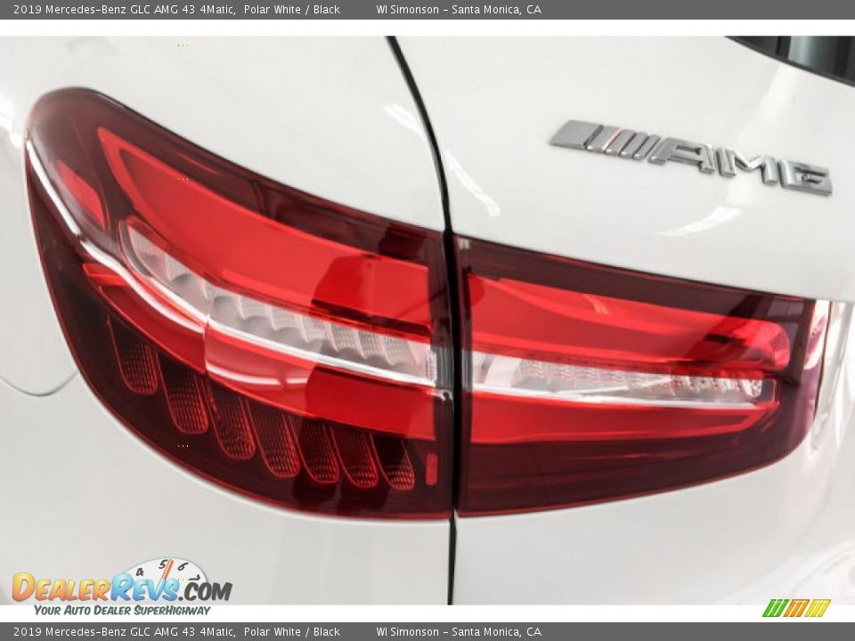 2019 Mercedes-Benz GLC AMG 43 4Matic Polar White / Black Photo #27