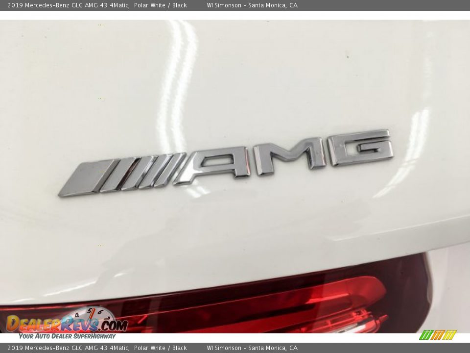 2019 Mercedes-Benz GLC AMG 43 4Matic Polar White / Black Photo #28