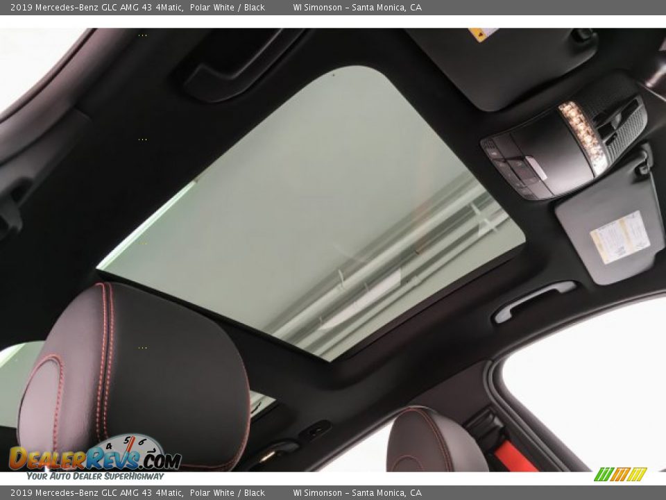 2019 Mercedes-Benz GLC AMG 43 4Matic Polar White / Black Photo #30