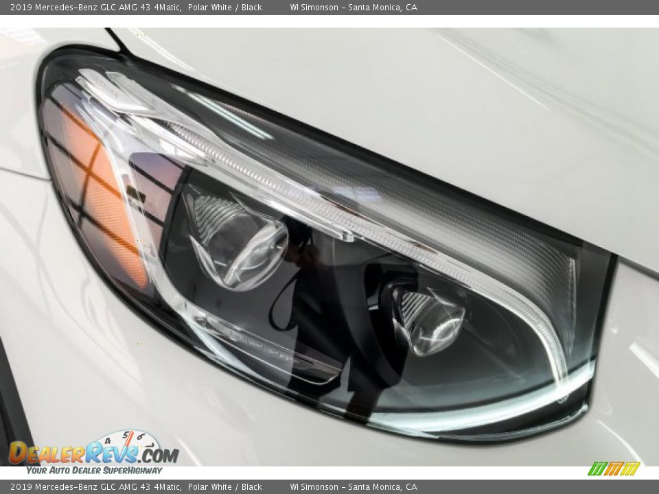 2019 Mercedes-Benz GLC AMG 43 4Matic Polar White / Black Photo #33