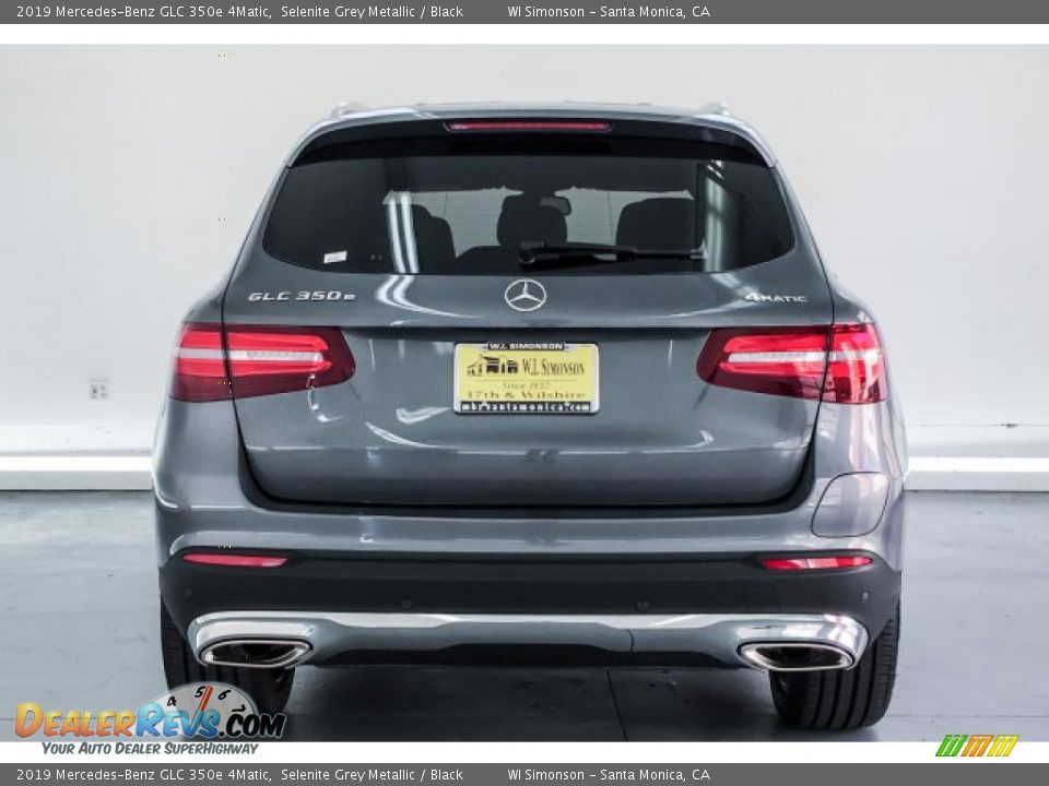2019 Mercedes-Benz GLC 350e 4Matic Selenite Grey Metallic / Black Photo #3
