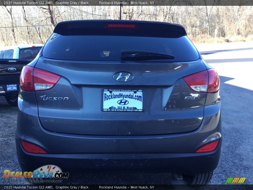 2015 Hyundai Tucson GLS AWD Graphite Gray / Black Photo #5