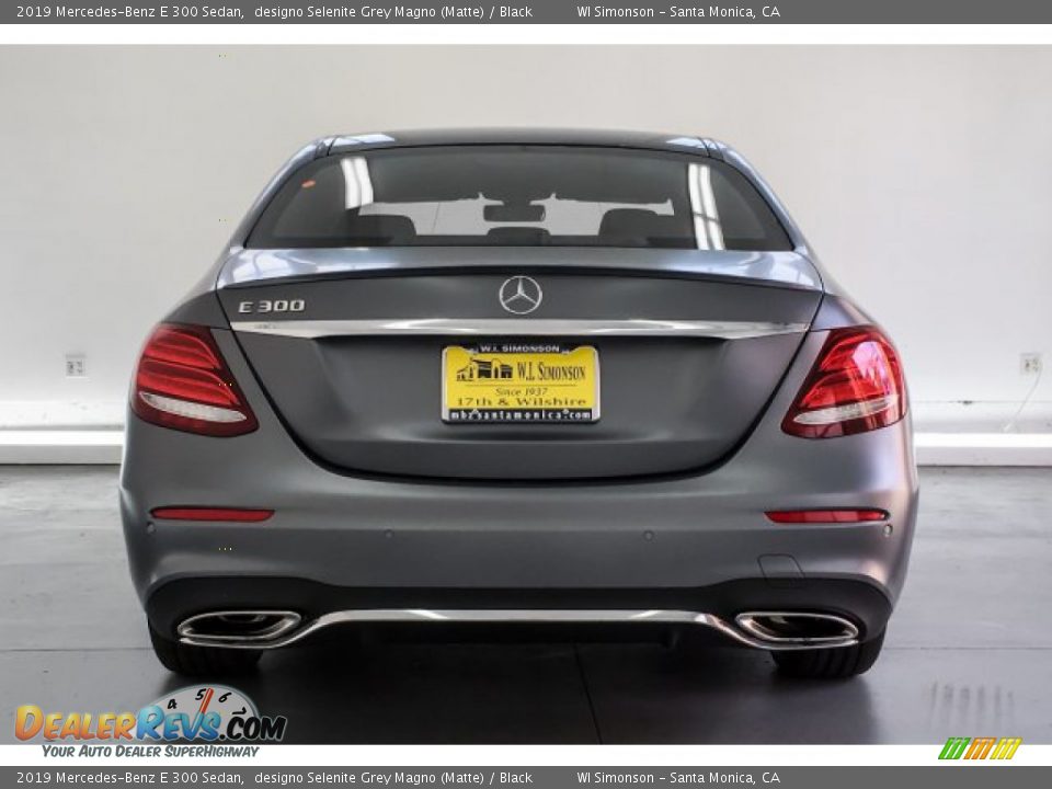 2019 Mercedes-Benz E 300 Sedan designo Selenite Grey Magno (Matte) / Black Photo #3