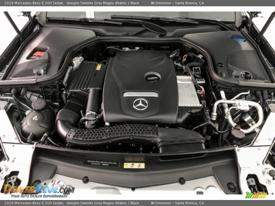 2019 Mercedes-Benz E 300 Sedan designo Selenite Grey Magno (Matte) / Black Photo #8