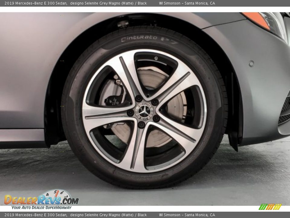 2019 Mercedes-Benz E 300 Sedan designo Selenite Grey Magno (Matte) / Black Photo #9