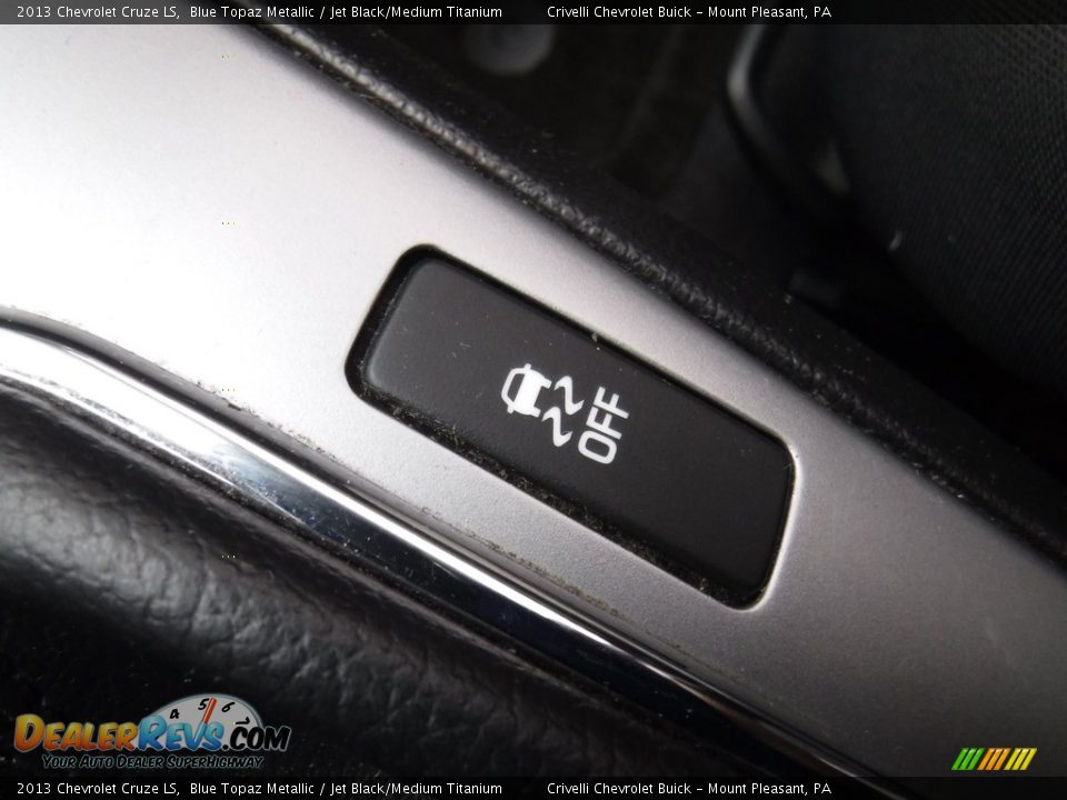 2013 Chevrolet Cruze LS Blue Topaz Metallic / Jet Black/Medium Titanium Photo #16