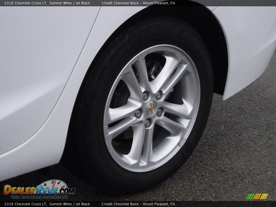 2018 Chevrolet Cruze LT Summit White / Jet Black Photo #3