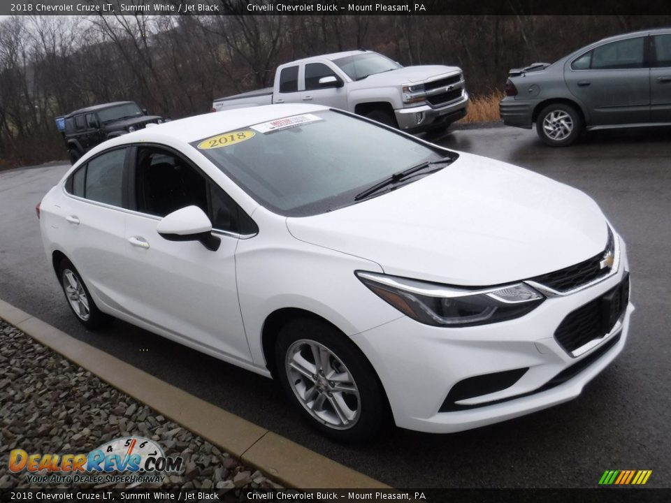 2018 Chevrolet Cruze LT Summit White / Jet Black Photo #6