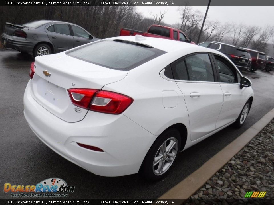 2018 Chevrolet Cruze LT Summit White / Jet Black Photo #7