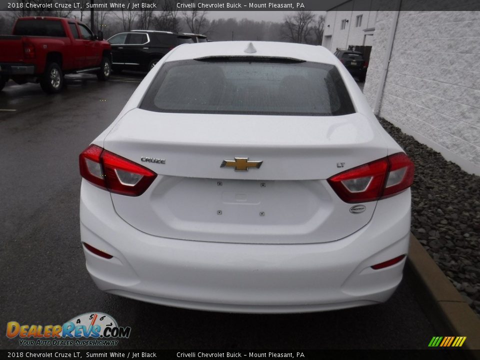 2018 Chevrolet Cruze LT Summit White / Jet Black Photo #8