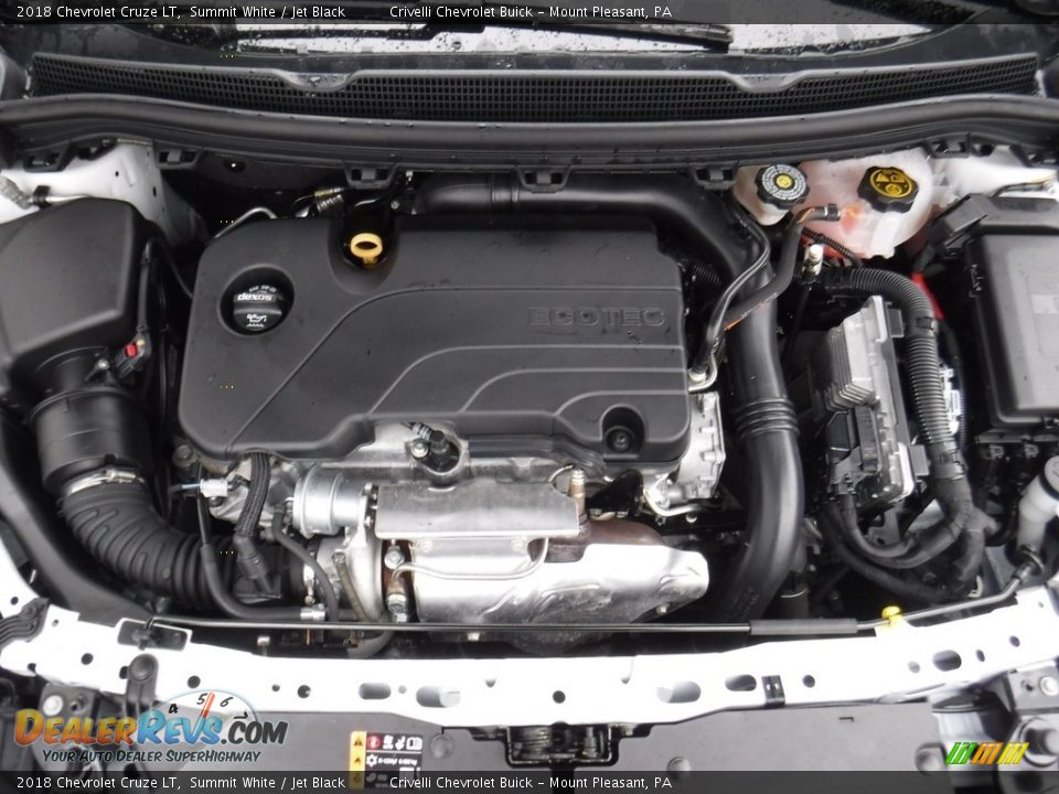 2018 Chevrolet Cruze LT Summit White / Jet Black Photo #11