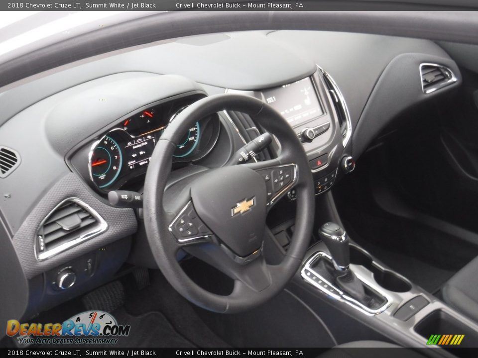 2018 Chevrolet Cruze LT Summit White / Jet Black Photo #13