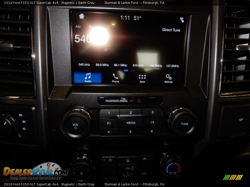 2019 Ford F150 XLT SuperCab 4x4 Magnetic / Earth Gray Photo #14