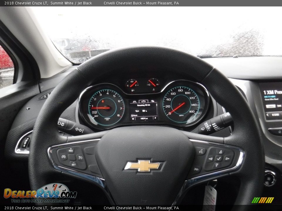 2018 Chevrolet Cruze LT Summit White / Jet Black Photo #21
