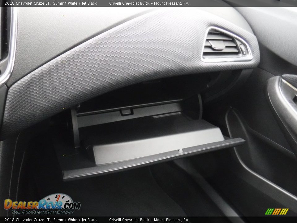 2018 Chevrolet Cruze LT Summit White / Jet Black Photo #25
