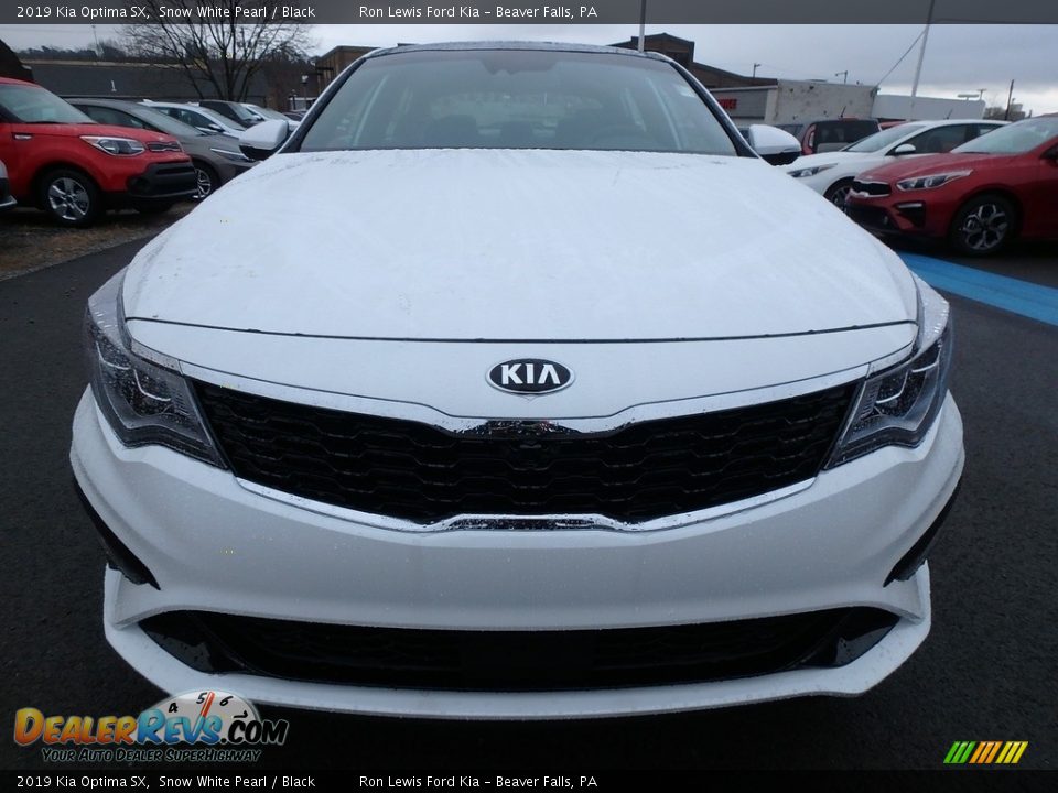 2019 Kia Optima SX Snow White Pearl / Black Photo #2
