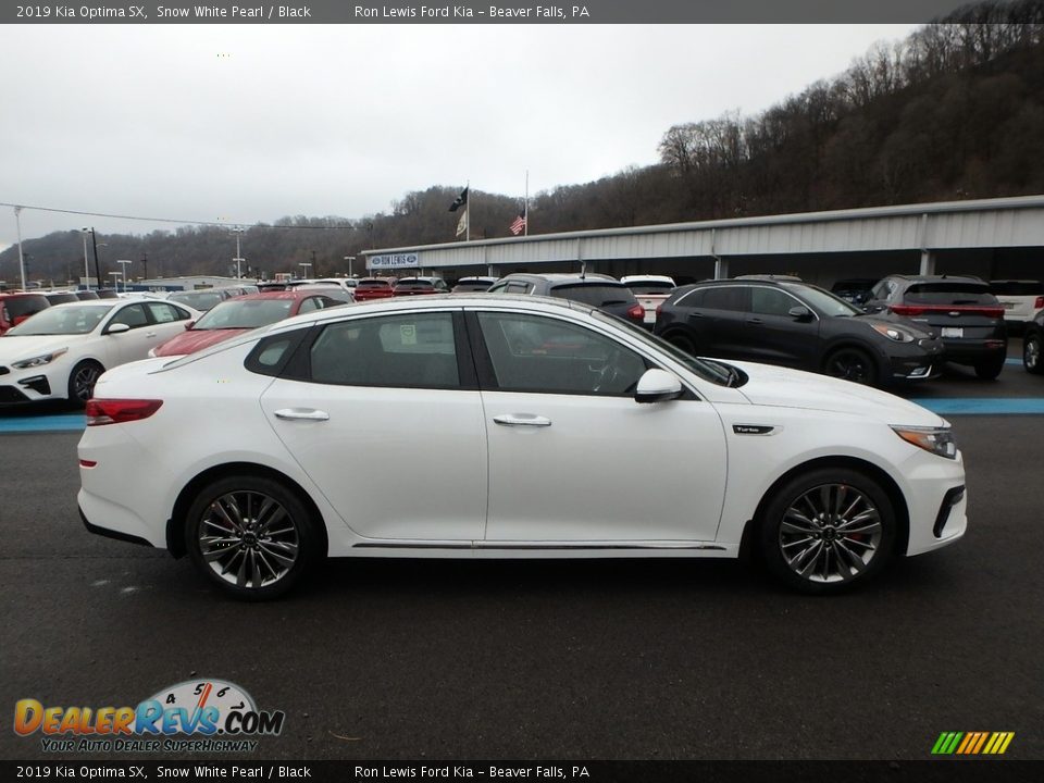 Snow White Pearl 2019 Kia Optima SX Photo #4