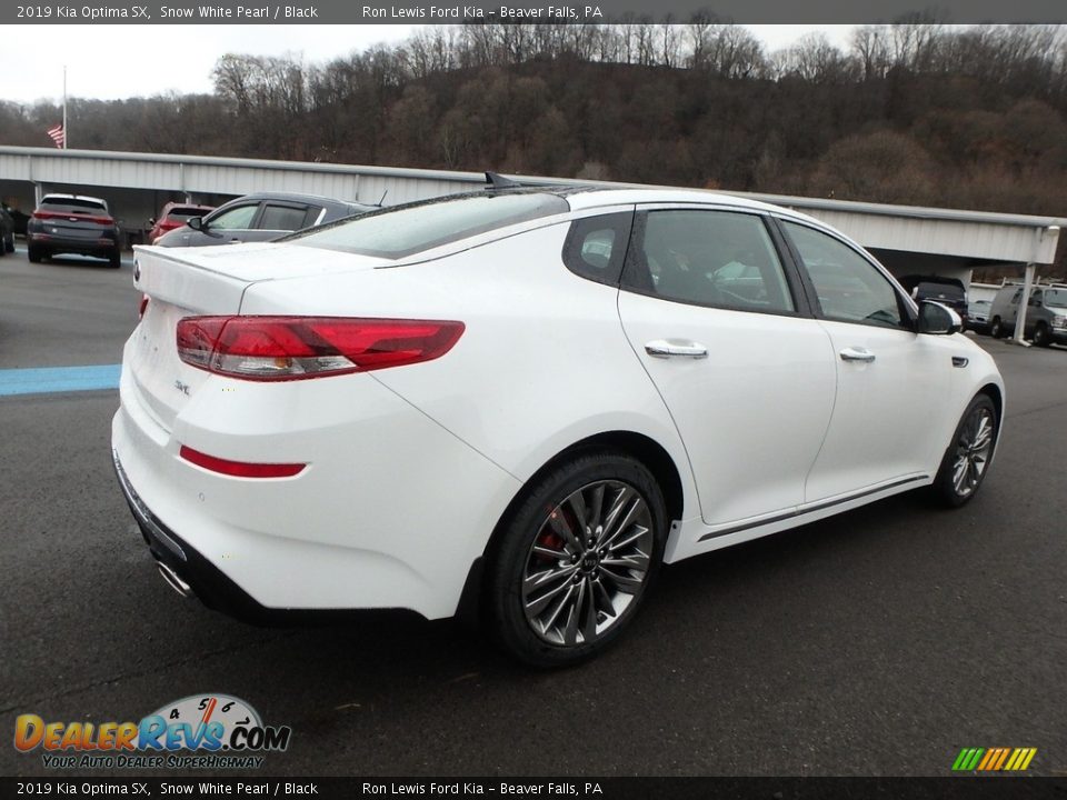 2019 Kia Optima SX Snow White Pearl / Black Photo #5