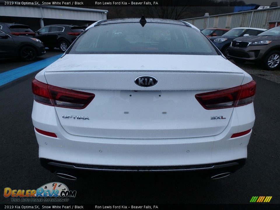 2019 Kia Optima SX Snow White Pearl / Black Photo #6