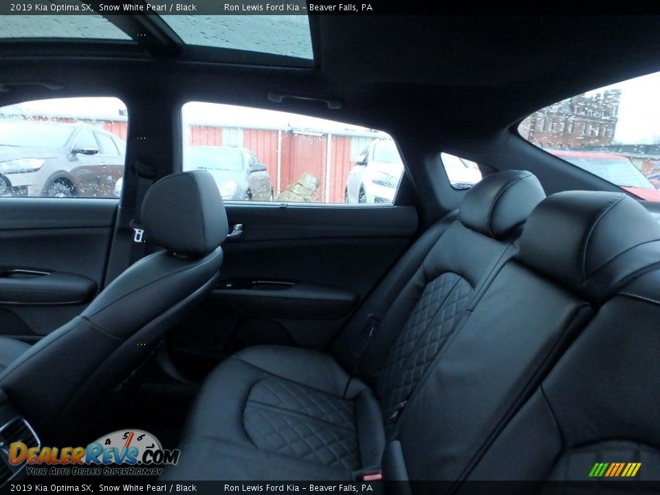 Rear Seat of 2019 Kia Optima SX Photo #11
